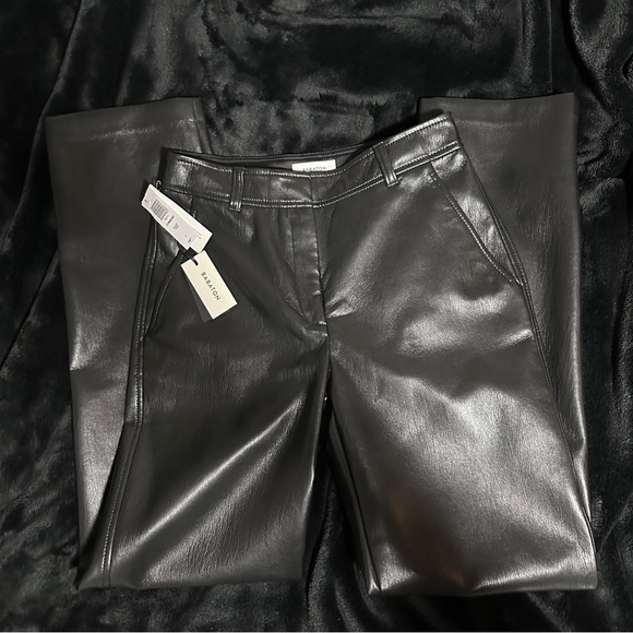 NWT Aritzia babaton vegan leather pants - Picture 2 of 4